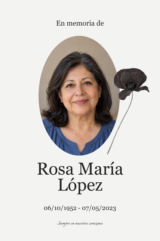 Póster conmemorativo